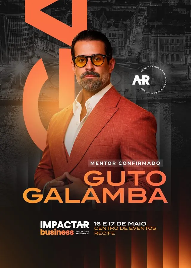 Cobertura de evento — Guto Galamba no Impactar Recife