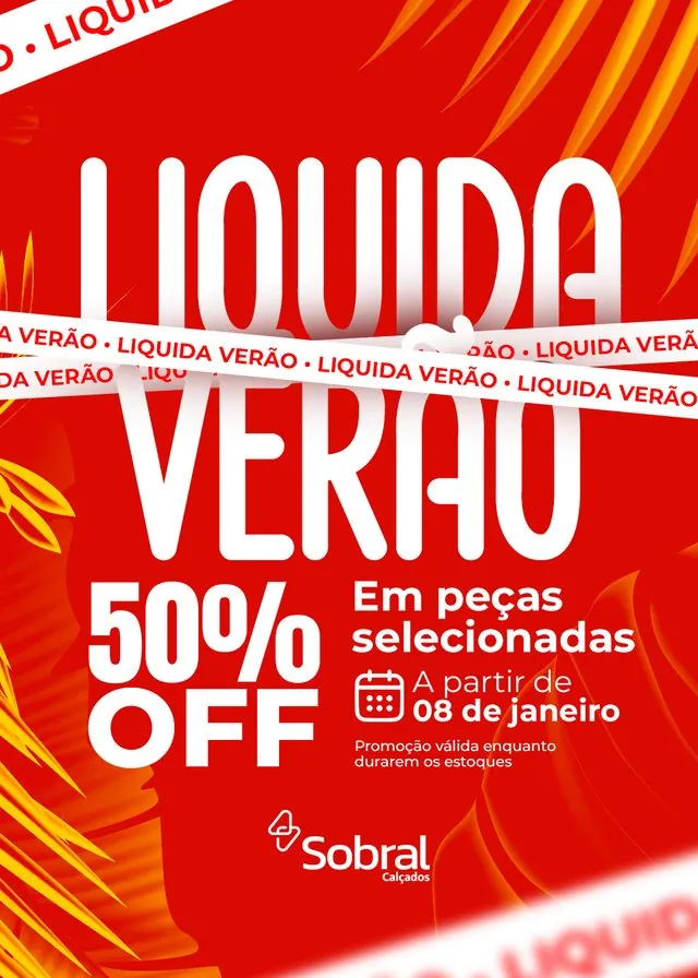 Campanha Liquida Verão — Sobral Calçados