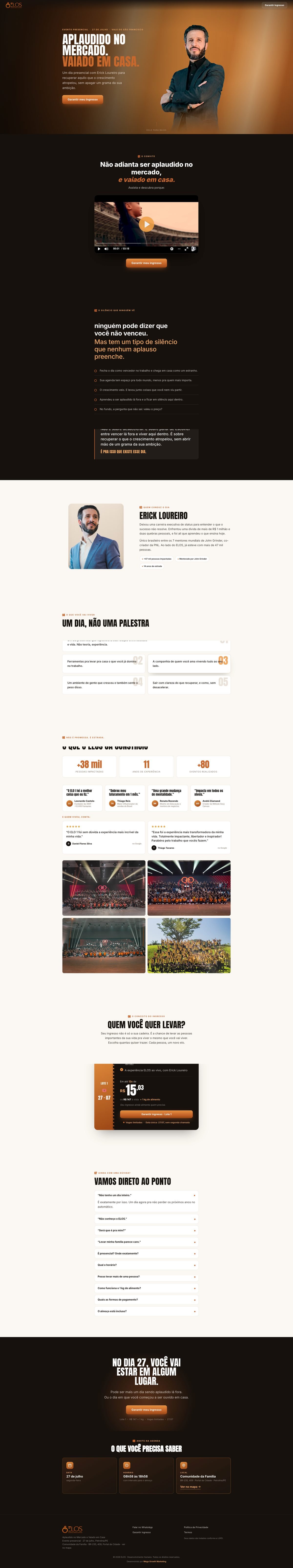 Site ELO - VALE DO SÃO FRANCISCO — página completa